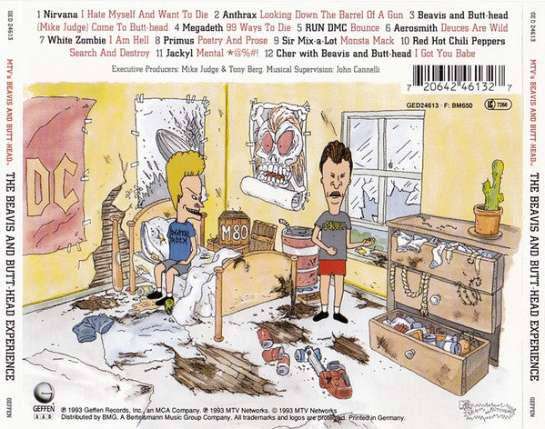 Various : The Beavis And Butt-Head Experience (CD, Album, Comp)