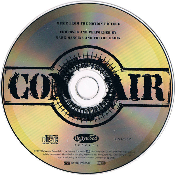 Mark Mancina And Trevor Rabin : Con Air (Music From The Motion Picture) (CD, Album)