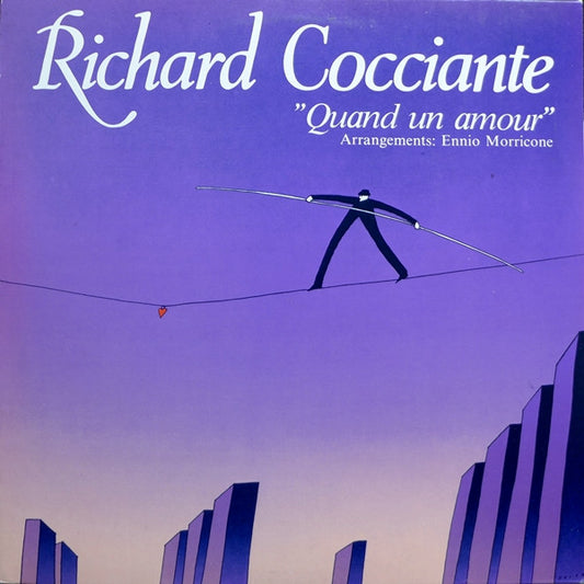 Riccardo Cocciante : "Quand Un Amour" (LP, Album)
