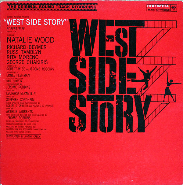 Leonard Bernstein : West Side Story (The Original Sound Track Recording) (LP, Album, Mono, RE, Gat)