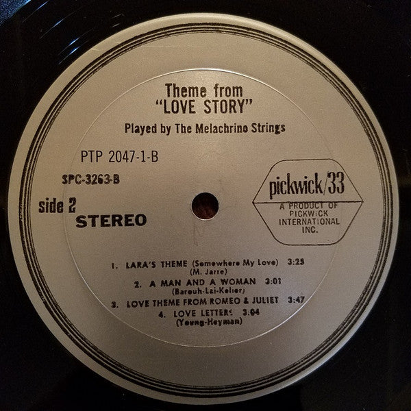 The Melachrino Strings : Love Story, Midnight Cowboy (2xLP, Comp)