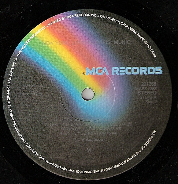 M (2) : New York, London, Paris, Munich (LP, Album)