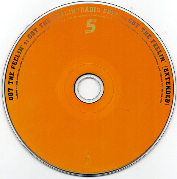 Five : Got The Feelin' (CD, Single)