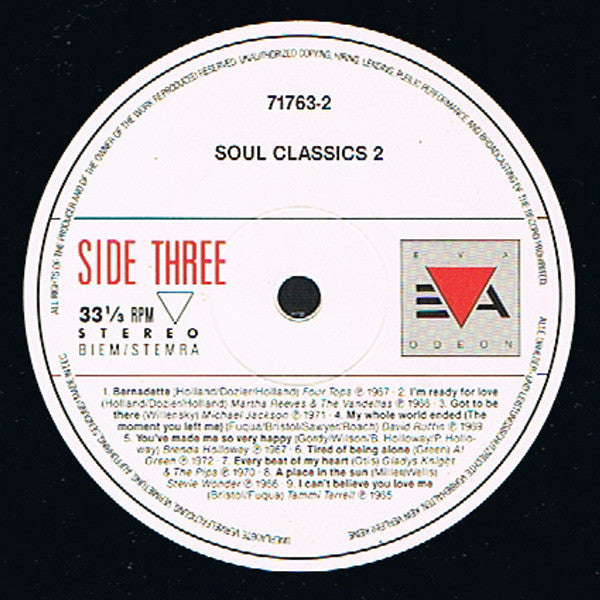 Various : Soul Classics 2 (2xLP, Comp)