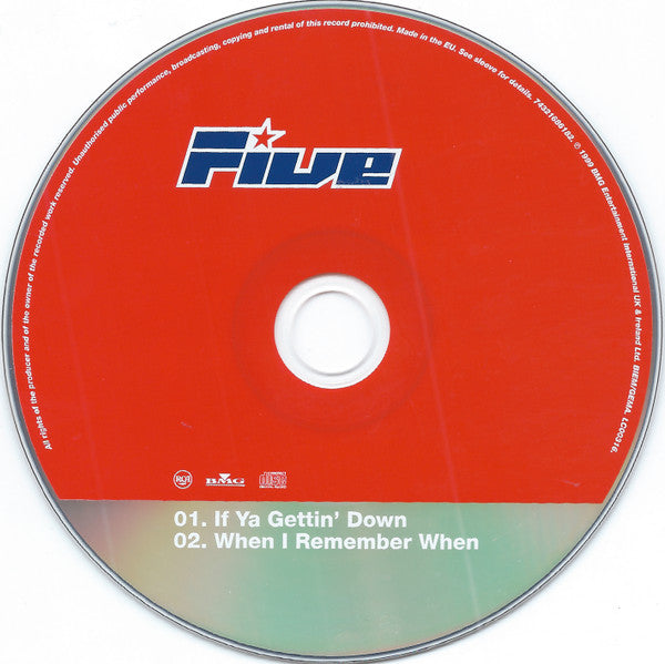 Five : If Ya Gettin' Down (CD, Single)