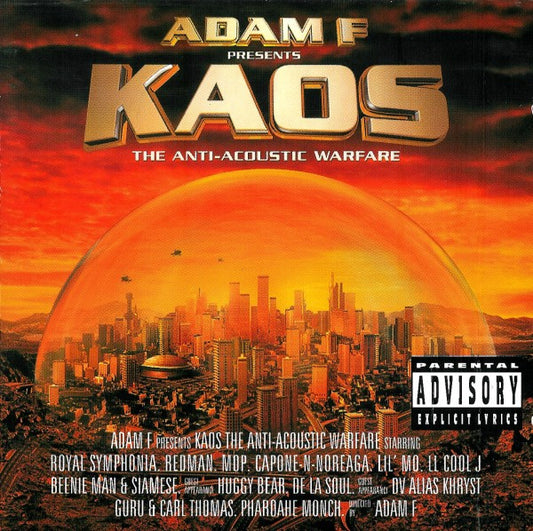 Adam F : Kaos: The Anti-Acoustic Warfare (CD, Album)