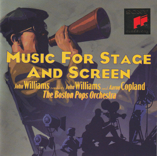 Aaron Copland, John Williams (4), Boston Pops Orchestra : Music For Stage And Screen (CD, Album)