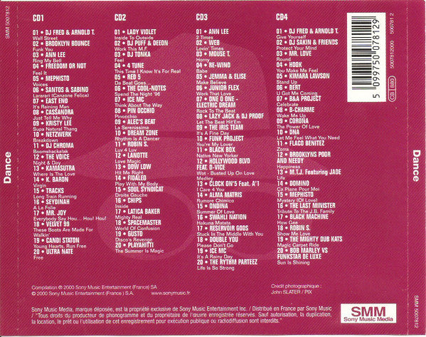 Various : MusicBox Dance (4xCD, Comp)