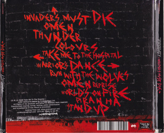 The Prodigy : Invaders Must Die (CD, Album + DVD-V, NTSC + File, MPEG-4 Video + Fil)