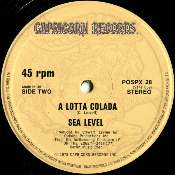 Sea Level : Fifty-Four (12")