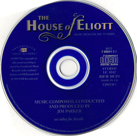 Jim Parker (2) : The House Of Eliott (Music From The BBC TV Series) (CD, Album)