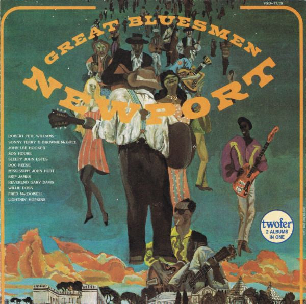 Various : Great Bluesmen Newport (CD, RE)
