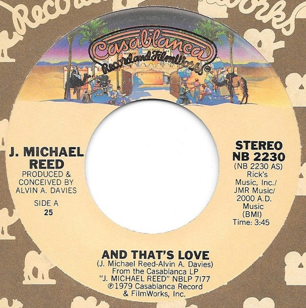James Michael Reed : And That's Love (7")