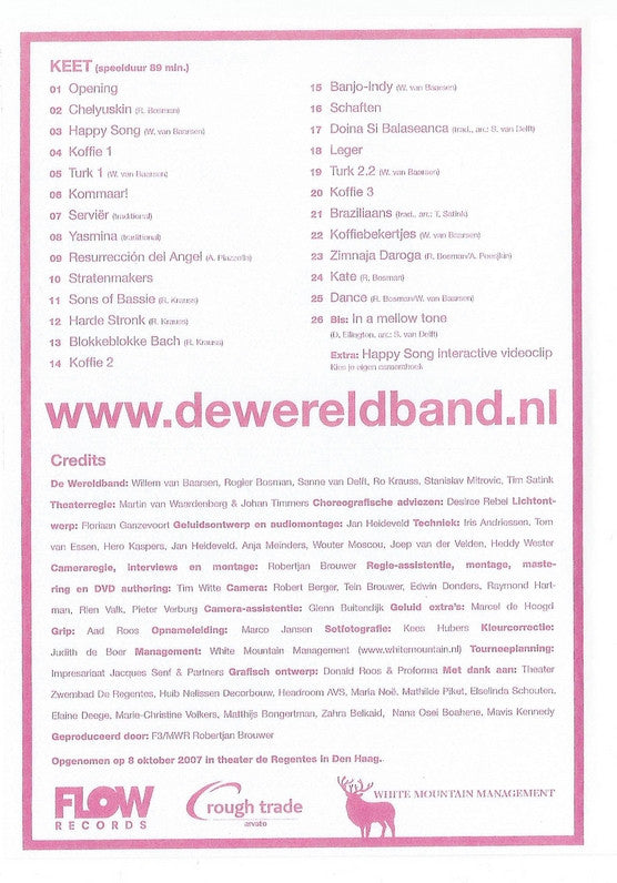 De Wereldband : Keet (DVD-V)