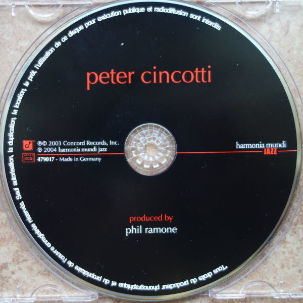 Peter Cincotti : Peter Cincotti (CD, Album)