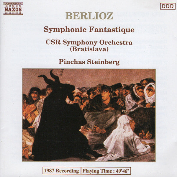 Hector Berlioz, Slovak Radio Symphony Orchestra, Pinchas Steinberg : Symphonie Fantastique (CD, Album, RE)