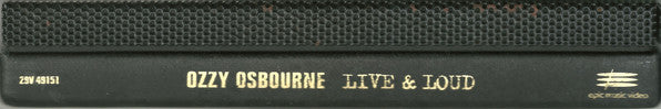 Ozzy Osbourne : Live & Loud (VHS, Album, Dlx, Ltd, S/Edition, NTSC, Dol)