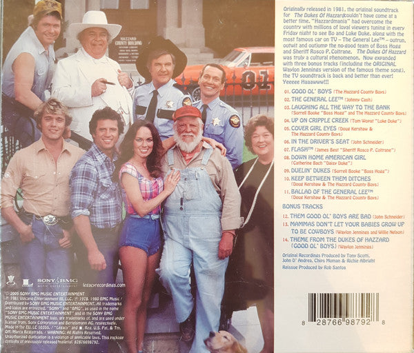Various : The Dukes Of Hazzard (CD, Album, Comp, RE)