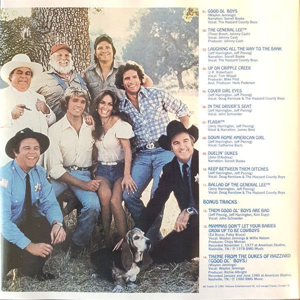 Various : The Dukes Of Hazzard (CD, Album, Comp, RE)