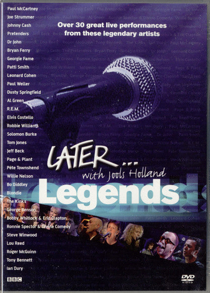 Various : Later... With Jools Holland: Legends (DVD-V, Comp, PAL)