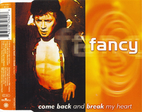 Fancy : Come Back And Break My Heart (CD, Maxi)