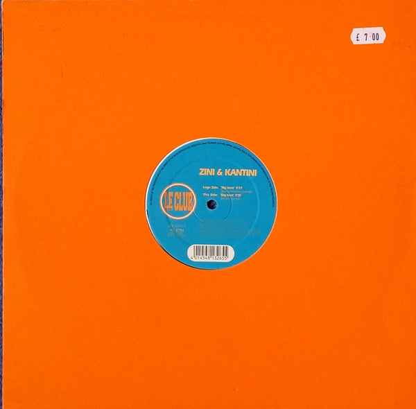 Zini & Kantini : Big Beat (12")