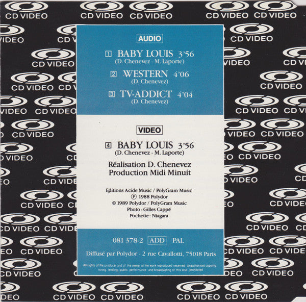 Niagara (2) : Baby Louis (CDV, 5", Single, PAL)