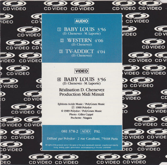 Niagara (2) : Baby Louis (CDV, 5", Single, PAL)