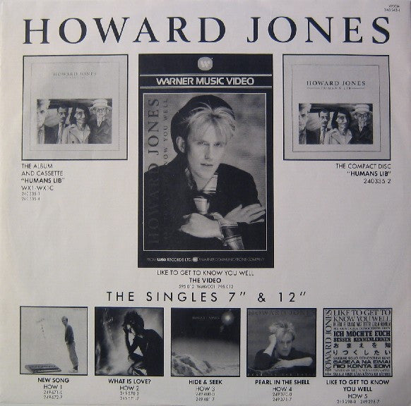 Howard Jones : The 12" Album (LP, Album)