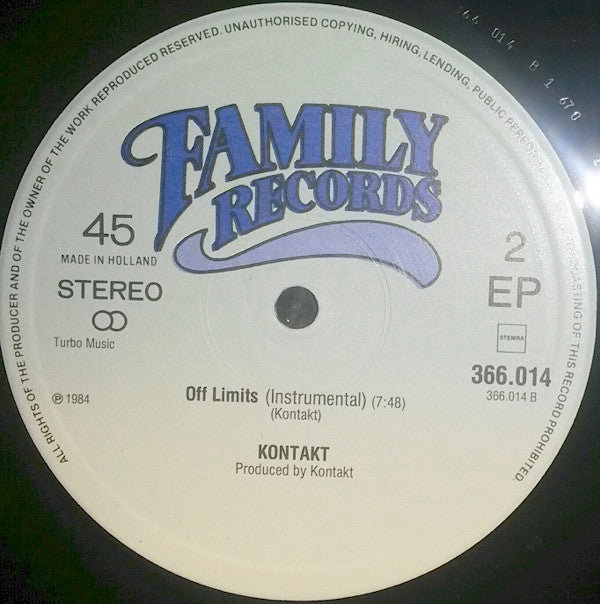 Kontakt (7) : 1984 (12", EP, Maxi)
