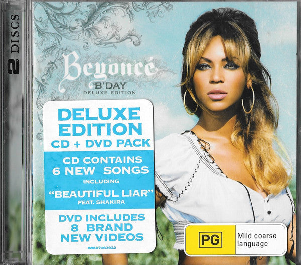 Beyoncé : B'Day (CD, Album, RE + DVD-V, NTSC, Reg + Dlx)