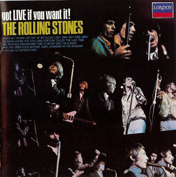 The Rolling Stones : Got Live If You Want It! (CD, Album, RE)