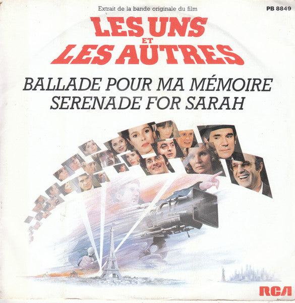 Francis Lai, Michel Legrand : Extraits De La Bande Originale Du Film Les Uns Et Les Autres (7", Single)
