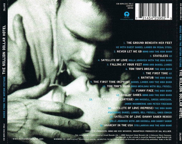 Various : The Million Dollar Hotel (Music From The Motion Picture) (CD, Album)