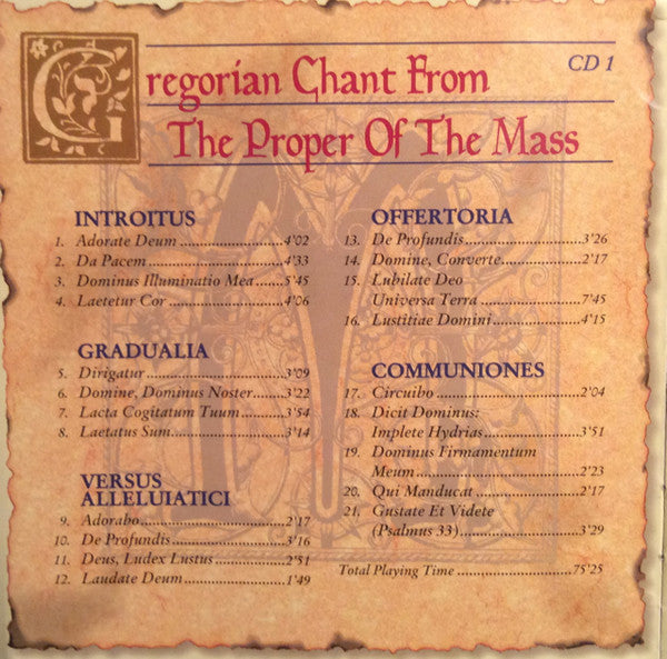 Nova Schola Gregoriana, Alberto Turco : Musica Gregoriana - The Best In Gregorian Music (2xCD, Comp)
