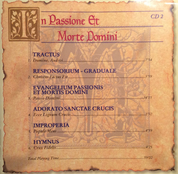 Nova Schola Gregoriana, Alberto Turco : Musica Gregoriana - The Best In Gregorian Music (2xCD, Comp)