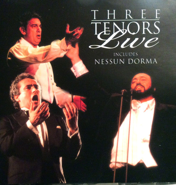 Luciano Pavarotti, Placido Domingo, José Carreras : Three Tenors Live (CD, Album)