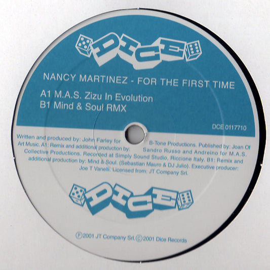 Nancy Martinez : For The First Time (12")