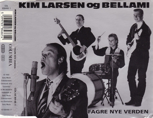Kim Larsen & Bellami : Fagre Nye Verden (CD, Single)