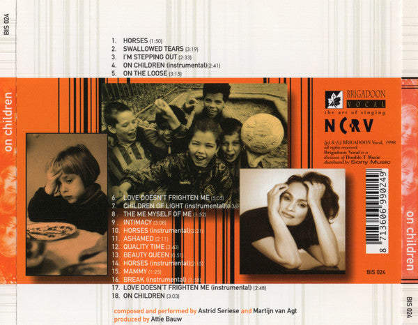 Astrid Seriese, Martijn van Agt : On Children (CD, Album)