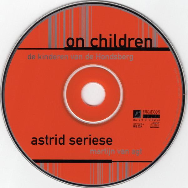 Astrid Seriese, Martijn van Agt : On Children (CD, Album)