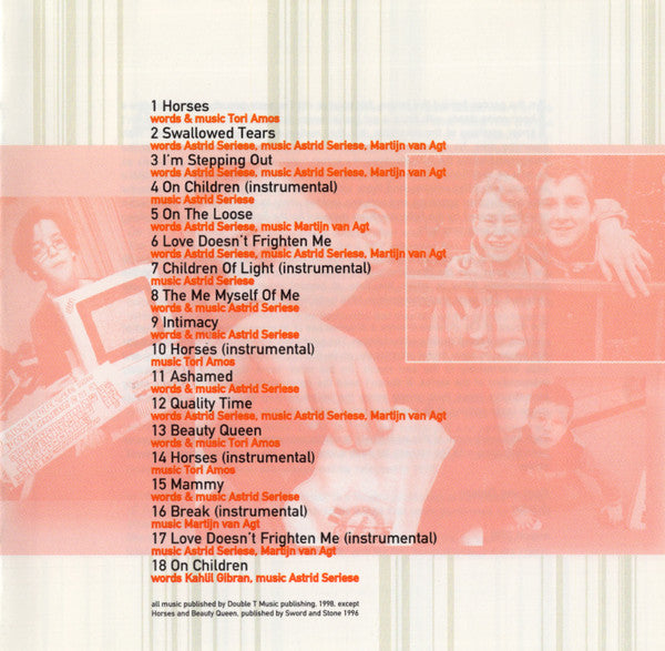 Astrid Seriese, Martijn van Agt : On Children (CD, Album)
