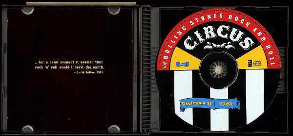 The Rolling Stones : The Rolling Stones Rock And Roll Circus (CD, Album, Sli)