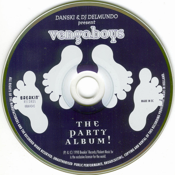 Vengaboys : Up & Down - The Party Album! (CD, Album)