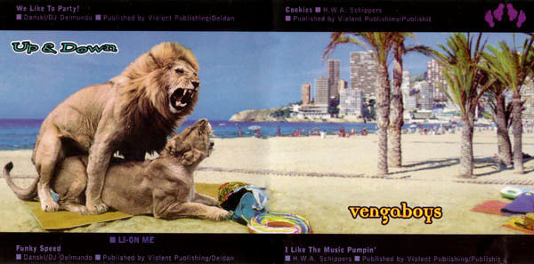 Vengaboys : Up & Down - The Party Album! (CD, Album)
