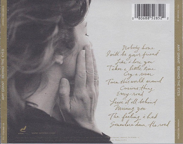 Amy Grant : Behind The Eyes (CD, Album)