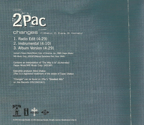2Pac : Changes (CD, Single)