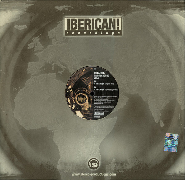 Muzzaik : Tribalground Vol.3 (12")