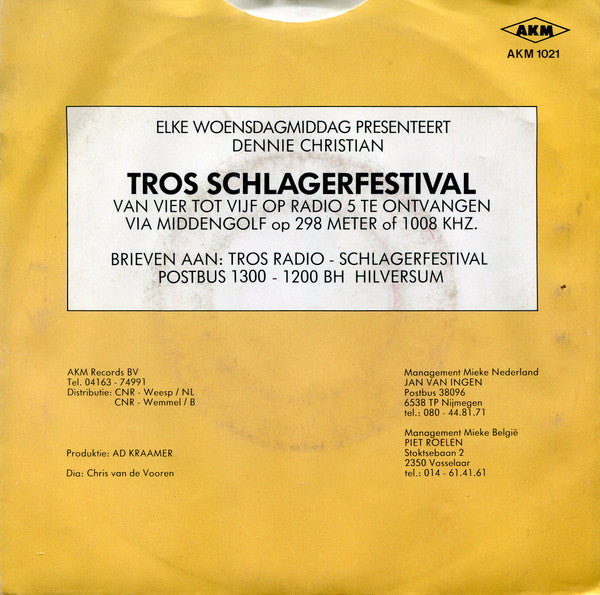 Mieke : Schlager-Mix (7", Single)