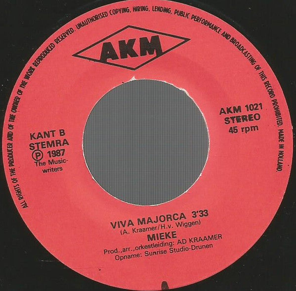 Mieke : Schlager-Mix (7", Single)